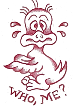 Who, me?, a tattoo design by benjjamink